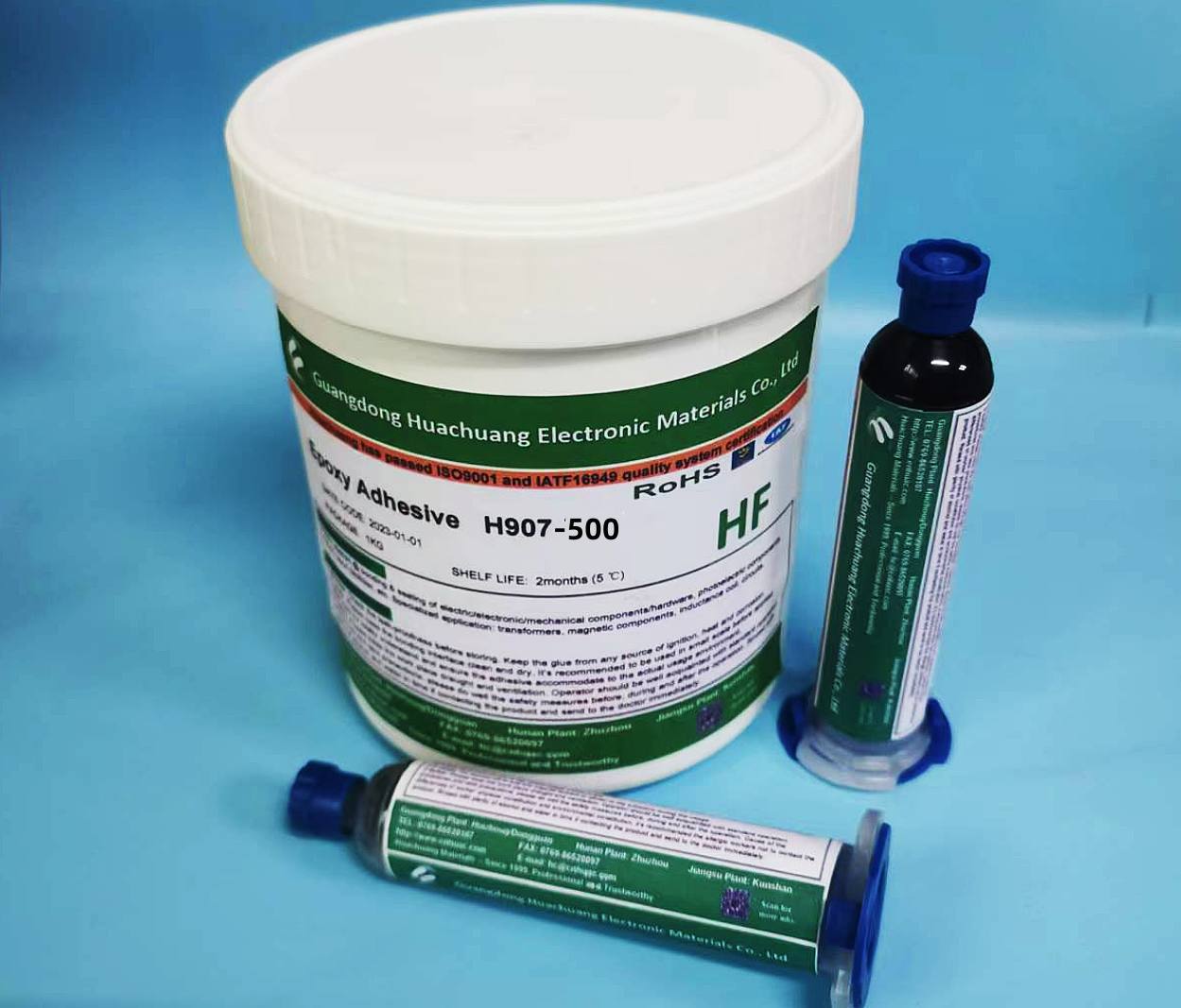 H907-500, magnetic adhesive, electromagnetic shielding adhesive, single component epoxy adhesive